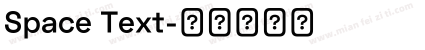 Space Text字体转换